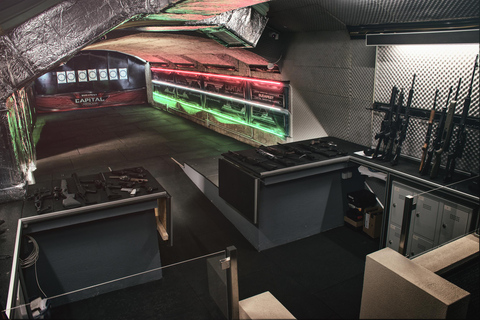 Budapest downtown: Fast & Fierce shooting range experience