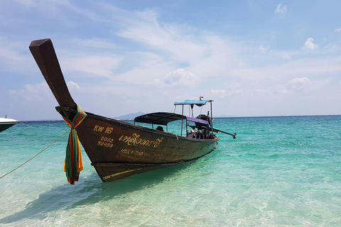 Phi Phi: Full Day by Longtail Boat with Sunset and Plankton