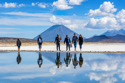 Arequipa: Sightseeing Tour to the Magical Lagoon of Salinas, Huito Salt Flat, and Lojen Hot Springs Arequipa: Sightseeing Tour of the Magical Salinas Lagoon, Huito Salt Flat, and Lojen Hot Springs