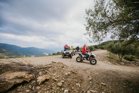 From Hersonissos: Quad Bike Safari in the Mountains of Crete