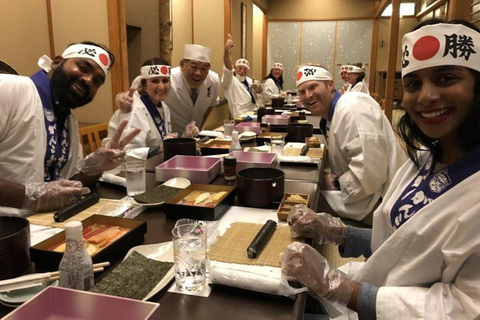 Visita al Mercado de Pescado de Tsukiji con Experiencia de Elaboración de Sushi