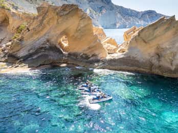 Vannscootertur til Atlantis Ibiza (Sa Pedrera) fra San Antonio