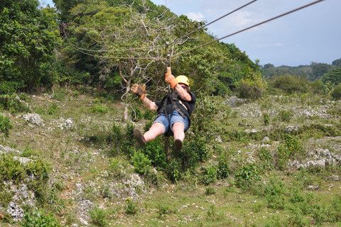 Puerto Plata: Desafío AdrenTrip &quot;Agua y Aire&quot; con Cascadas y Zipline
