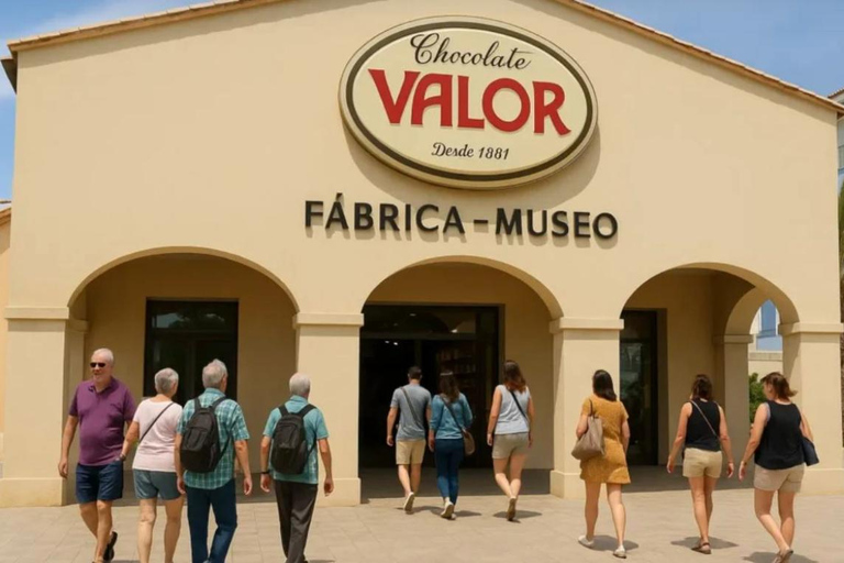 Villajoyosa: Visit the Chocolate Factory and the town by van from Alicante Villajoyosa: Visit a Chocolate Factory and the Village by Van from Alicante