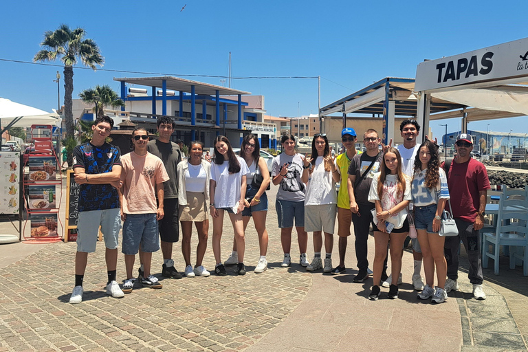 Corralejo: passeio a pé com degustação de produtos locaisCorralejo: Passeio a pé com degustação de produtos locais