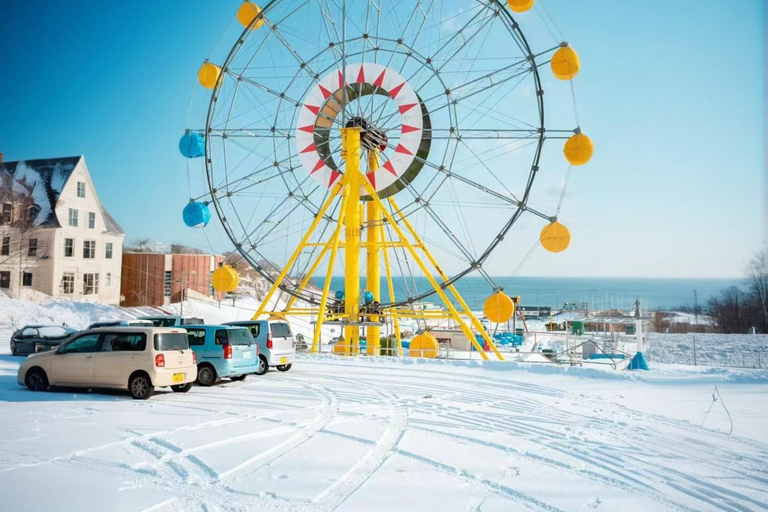 Sapporo: Excursión de un día a Bibai Snowland, Otaru y la Fábrica de Chocolate8:10 Reunión en la Torre de TV de Sapporo