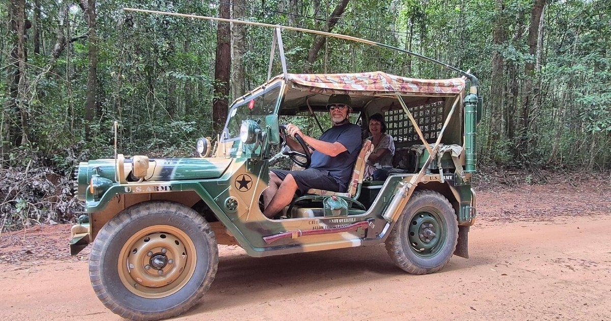 Explore Phu Quoc National Park By Classical Army Jeeps