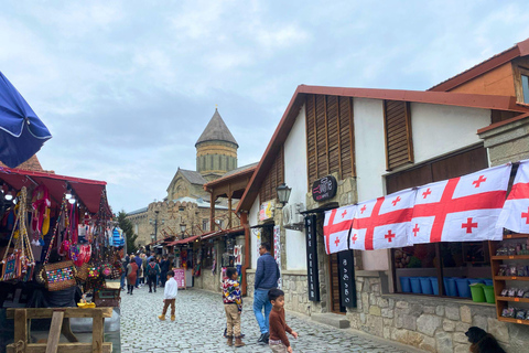 Private tour from KUTAISI: Tbilisi, Jvari and MtskhetaFrom KUTAISI: colorful Tbilisi, Jvari and ancient Mtskheta