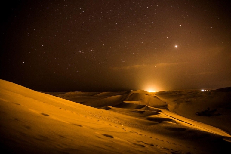 From Ica: Night in the Ica desert - Huacachina