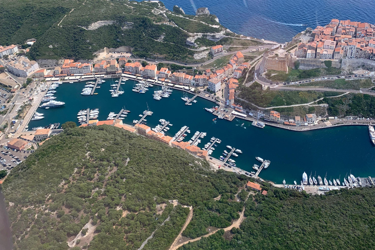 Microlight flight in Haute-Corse