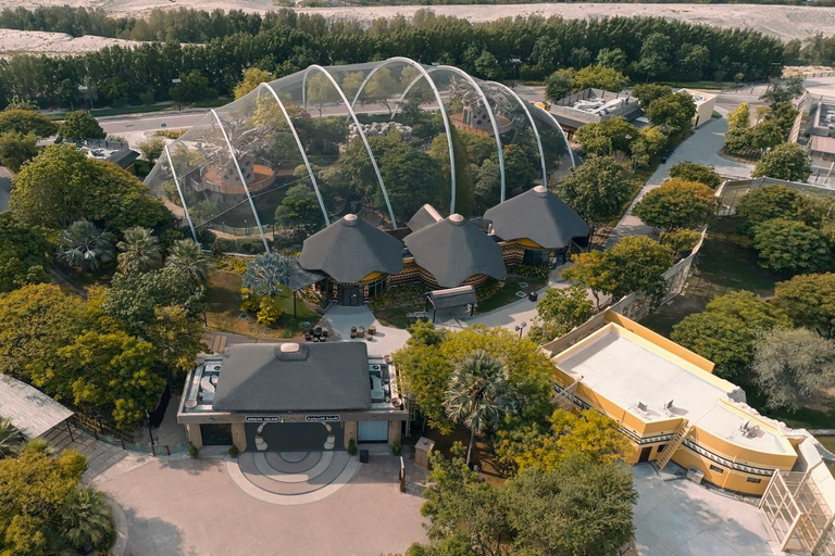 Dubai: Dubai Safari Park Entry Pass Safari Park Pass with Train and Explorer Safari Tour