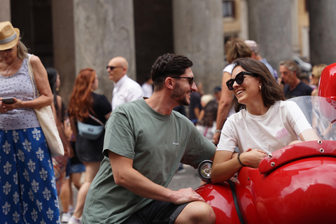 Rome Vespa Sidecar Tour: 90-Minute Panoramic Experience Shared Sidecar Experience