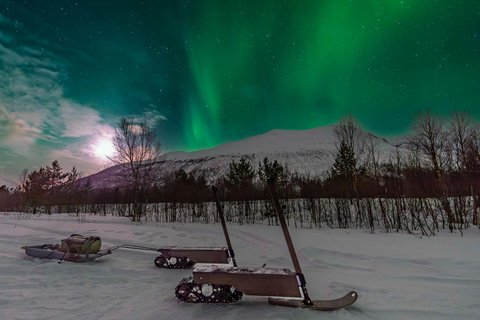 Tromsø: Electric Snow Scooter Ride and Northern Lights Hunt