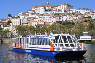 Coimbra: rivierrondvaart over de Mondego met uitzicht op de stad