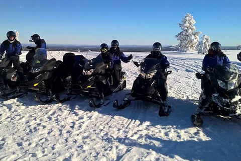 Pyhä: Forest Trails Snowmobile Safari Pyhätunturi: Forest Trails Snowmobile Safari