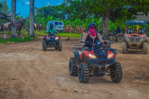 Przygody ATV w Punta Cana - plaża Macao i Cenote