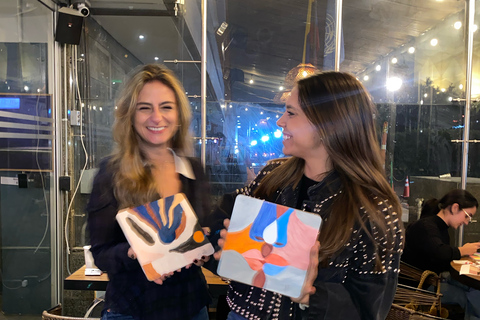 Bogotá: Painting Workshop with Welcome Drink