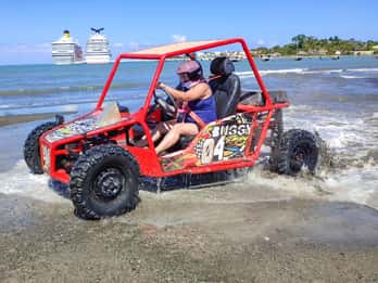 Puerto Plata: Super Buggy Tour con Natación y Degustación