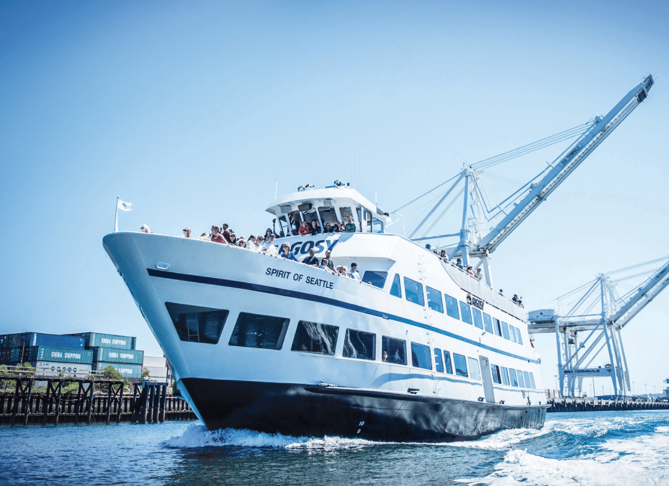 Seattle: Havnerundfart med levende fortælling