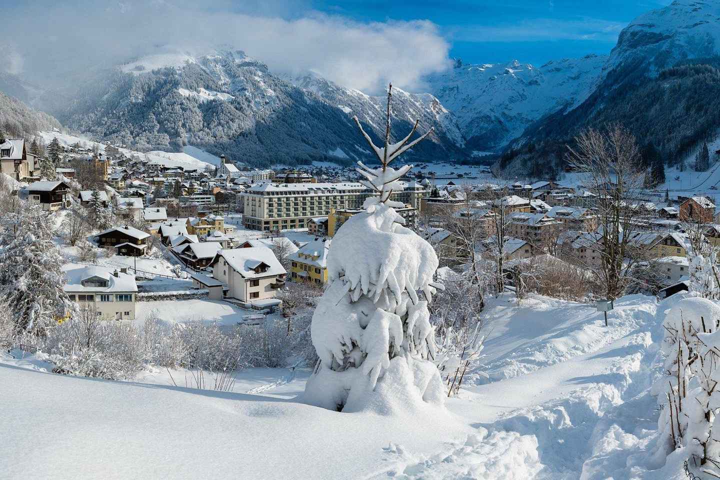 From Basel: Mount Titlis & Lucerne City in Private Day Trip