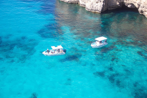 Comino Blue Lagoon, Crystal Lagoon & Caves Private Boat Trip 4 Hours - Private Boat Trip