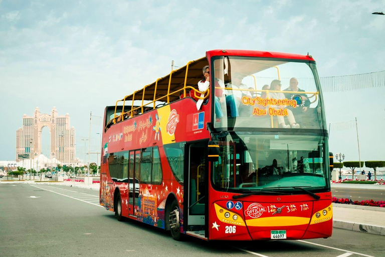 阿布扎比城市观光 HOHO 巴士之旅 + 可预订的额外服务2 日通行证