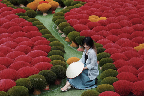 河内：香料村、美食之旅和超级世界 2 天游香料村、火车街、美食之旅和 Mega Grand World