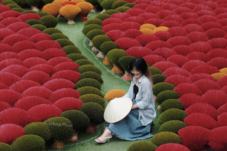 河内：香料村、美食之旅和超级世界 2 天游香料村、火车街、美食之旅和 Mega Grand World