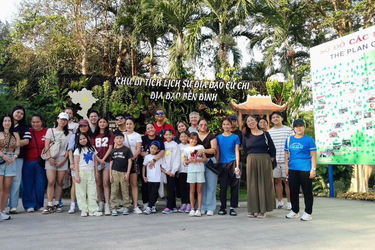 HCM: Explore Cu Chi Tunnels, Shooting, Tasting Steam Cassava Standard Group Tour (Max 25 peoples)