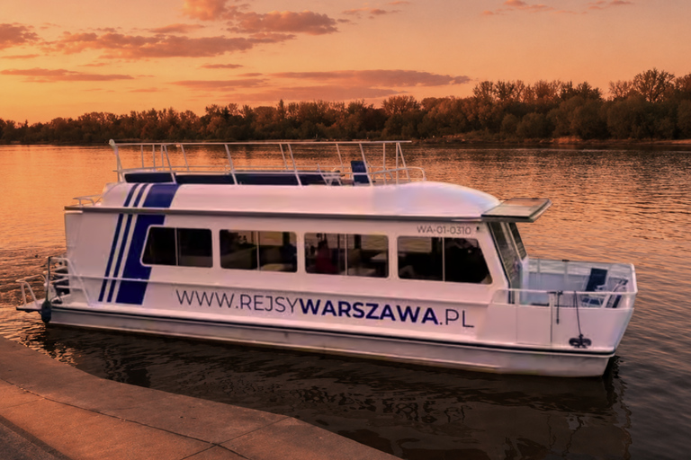 Warsaw: Sightseeing Cruise with 7 Language Audioguide
