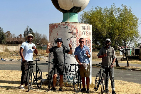 Soweto: Wycieczka rowerowa z lunchem