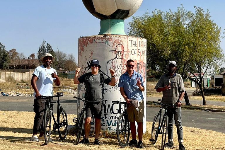 Soweto : Excursion à vélo avec déjeuner