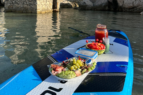 Marseille: stand-up paddle tour - discover the calanquesExploration 2h