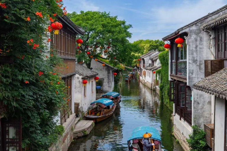 Suzhou: Zhouzhuang Water Town Ticket & Digital Guide (Canals & Legends)