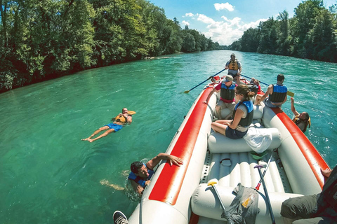 A partir de Zurique: excursão de um dia para rafting no rio Aare com transporteDe Zurique: Passeio de um dia com rafting no rio Aare com transporte