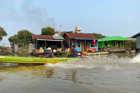 Excursión al Pueblo Flotante, Tonle Sap, Kom Pong Pluk