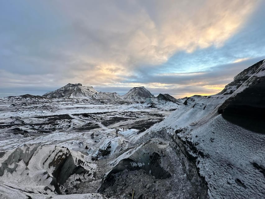 Au départ de Vik : Visite d'une journée de la grotte de glace de Katla ...