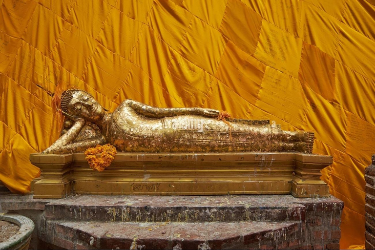 Bangkok: Tempeltour (Goldener Buddha + Mini Reclining Buddha)Bangkok: 2-Tempel-Tour (Goldener Buddha + Liegender Buddha)