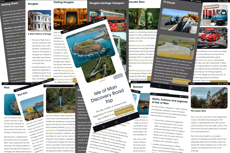 Isle of Man: Online Road Trip Guide Book