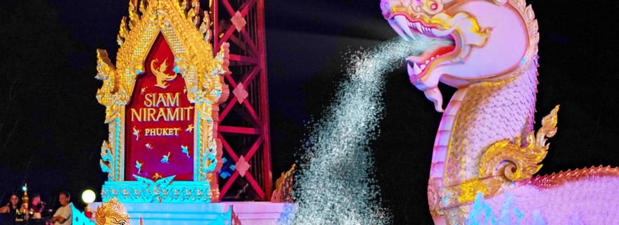 Phuket : billet Siam Niramit avec transfert aller-retour et dîner