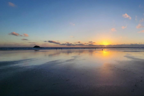 West Auckland: Sunset with Thermal pool & Night view