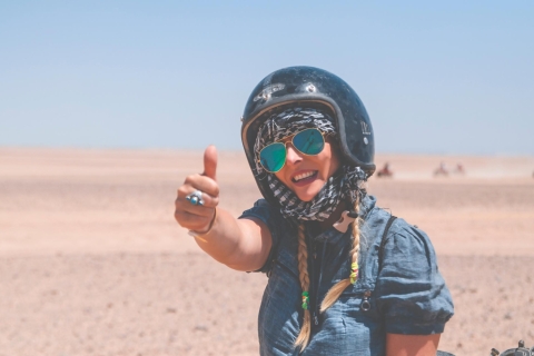 Hurghada: Private ATV Adventure Bedouin Village & Camel Ride