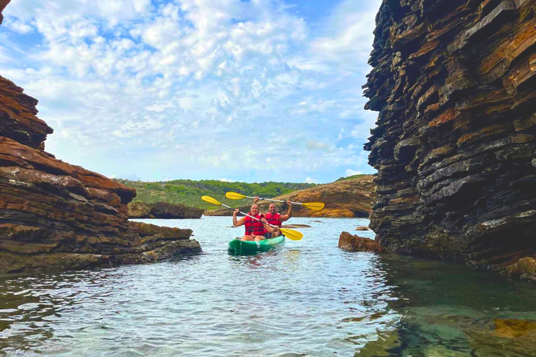 Menorca: Guided kayak tour of Mongofre and Addaia Bay