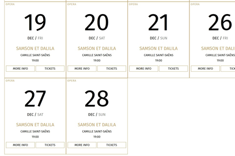 Tbilisi Opera & Ballet – Entry Ticket & Guided Tour Option