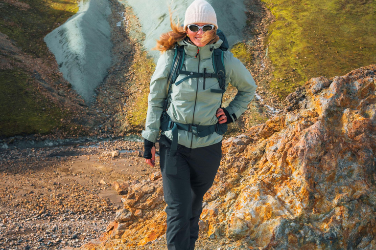 3-Day Highlands: Landmannalaugar, Emerald Ridge & Háifoss
