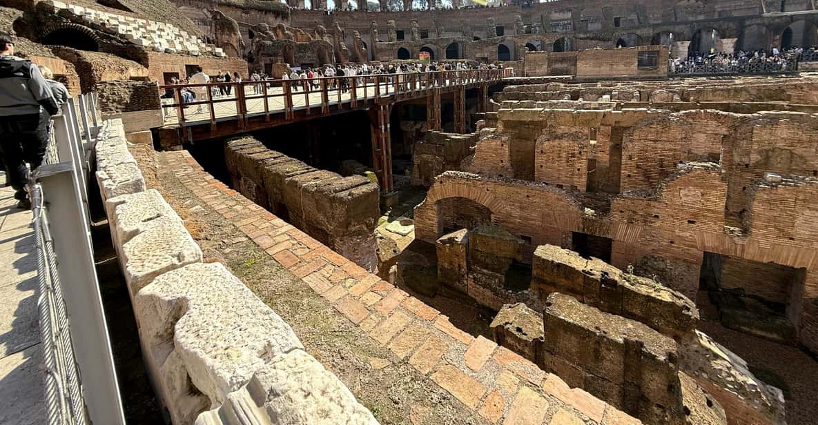 Afbeelding 1 van Rome: tour ondergronds Colosseum, Forum Romanum en Palatijn