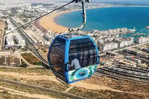 Agadir Cable Car Téléphérique With Hotel Transfrs