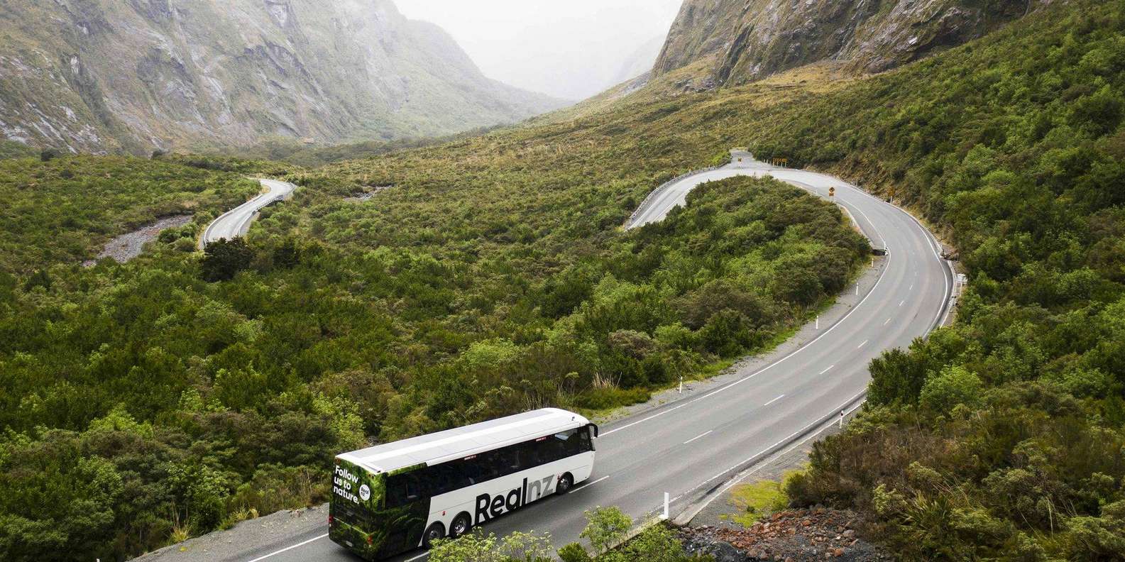 From Queenstown: Milford Sound Cruise and Coach Day Tour