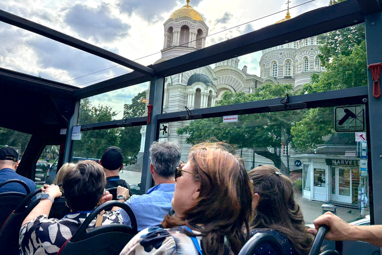 Riga Grand CIty Tour: Old Town Walk & Panoramic Bus Ride