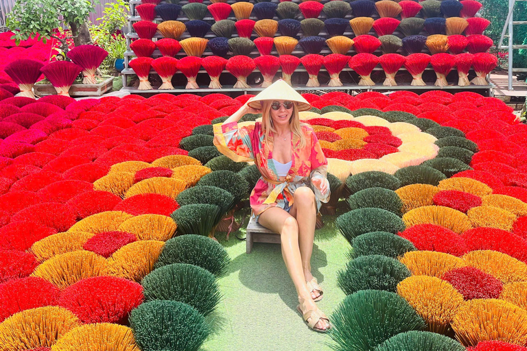 Hanoi : visite artisanale avec encens, fabrication de chapeaux ou de céramiquesVisite d&#039;une jounée des villages du chapeau, de l&#039;encens et de la céramique avec déjeuner